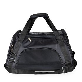 Utazó állatszállító táska macskának, kutyának, fekete