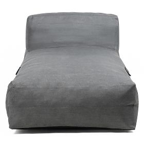 Vacuum kerti sarokgarnitúrához való ottomán huzattal, szürke